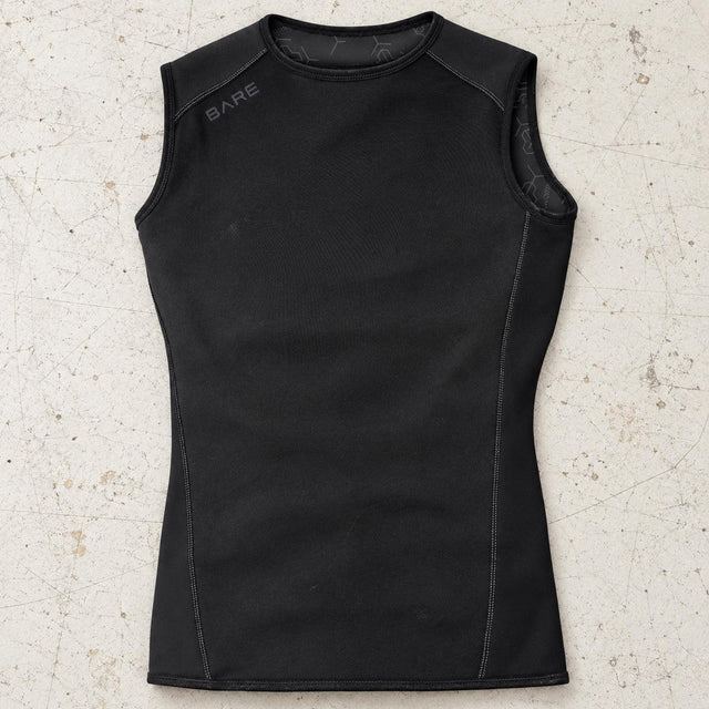 Open Box Bare EXOWEAR Vest Unisex — Black — open-box product photo