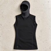Open Box Bare EXOWEAR Hooded Vest Unisex — Black — open-box product photo