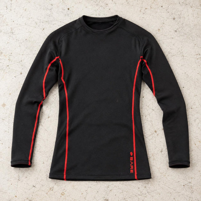 Open Box Bare Ultrawarmth Base Layer Top, Mens — Black — open-box product photo