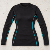 Open Box Bare Ultrawarmth Base Layer Top, Womens — Black — open-box product photo