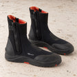 Open Box Bare 5mm Ultrawarmth Boot — Black, open box, lightly used on off-white work table