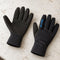 Open Box BARE 3mm K-Palm Dive Gloves — Black, open box, lightly used on off-white work table