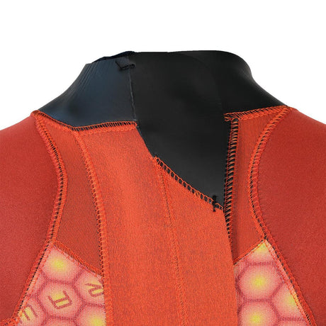 Bare 5mm Nixie Ultra 2.0 womens wetsuit detail - Glideskin Collar Back
