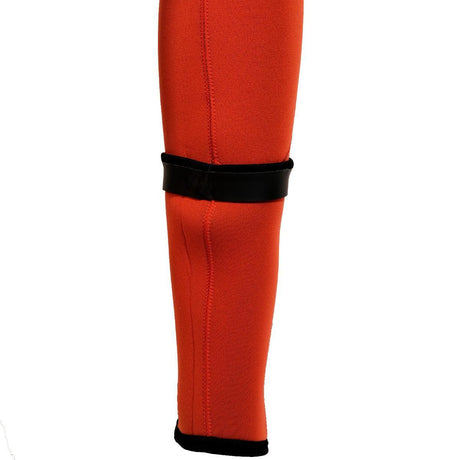Bare 5mm Nixie Ultra 2.0 womens wetsuit detail - Internal ankle flip seal