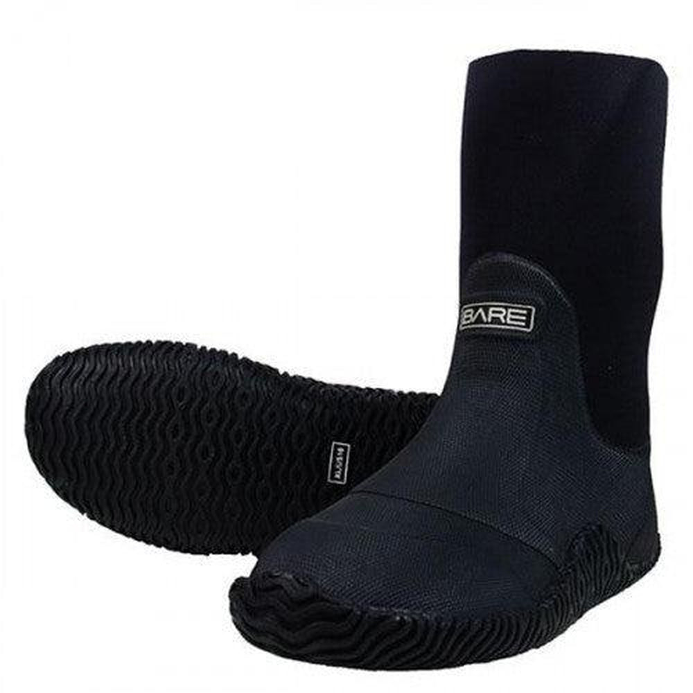 Bare 4 MM HD Vulcanized Neoprene Drysuit Diving Boots-