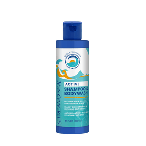 Stream2Sea Active Shampoo & Body Wash, 8.5 oz bottle