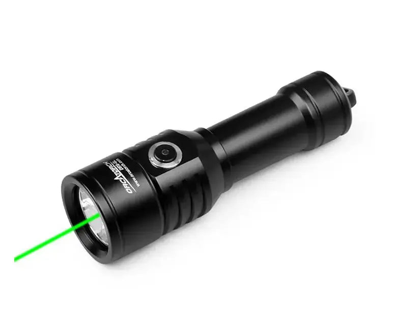 OrcaTorch D570-GL dive light with green laser