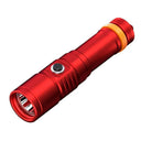 OrcaTorch D710 dive light in Red