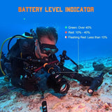 OrcaTorch D710V MK2 battery level indicator