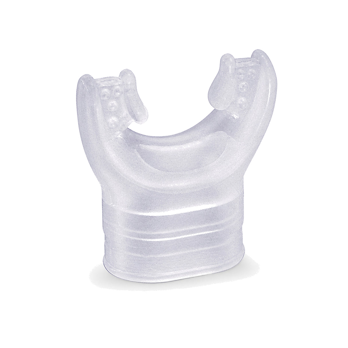 DiveCatalog Kids' Clear Silicone Mouthpiece – Youth-Sized Regulator & Snorkel Replacement