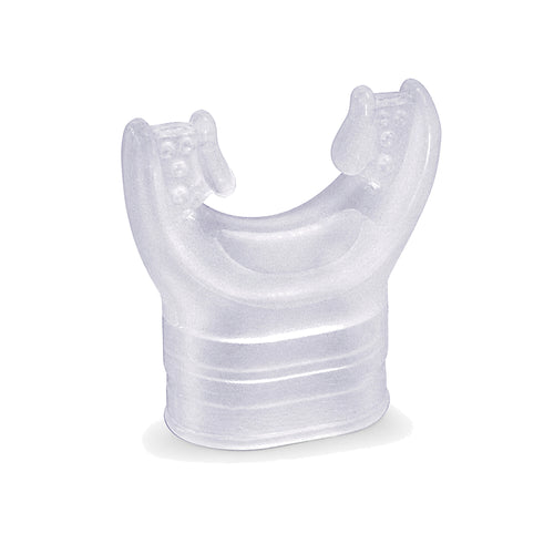 DiveCatalog Kids' Clear Silicone Mouthpiece – Youth-Sized Regulator & Snorkel Replacement