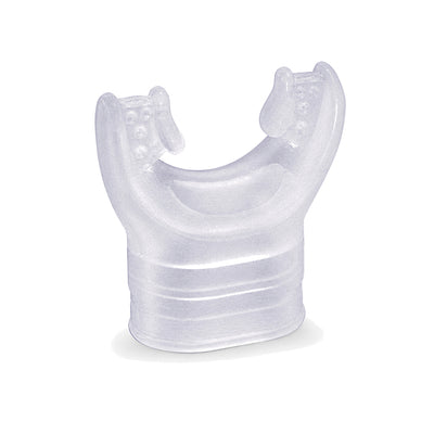 DiveCatalog Kids' Clear Silicone Mouthpiece – Youth-Sized Regulator & Snorkel Replacement