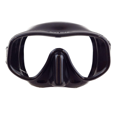 Dive Rite ES150 Frameless Diving Mask Single-Lens Low-Volume Black