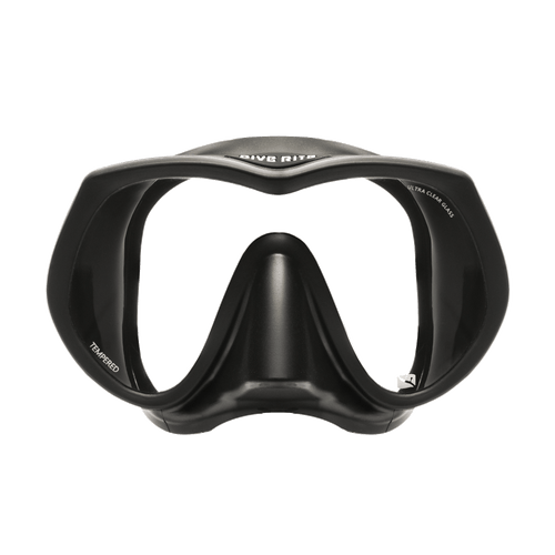 Dive Rite ES155 Single-Lens Diving Mask Low-Volume Ultra-Clear