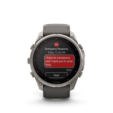 Garmin fenix 9 Pro — interactive SOS via LTE and satellite