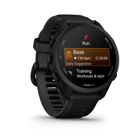 Garmin Forerunner 70 Black running daily suggested workout screen