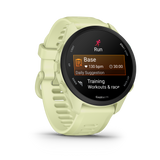 Garmin Forerunner 70 Citron running daily suggested workout screen