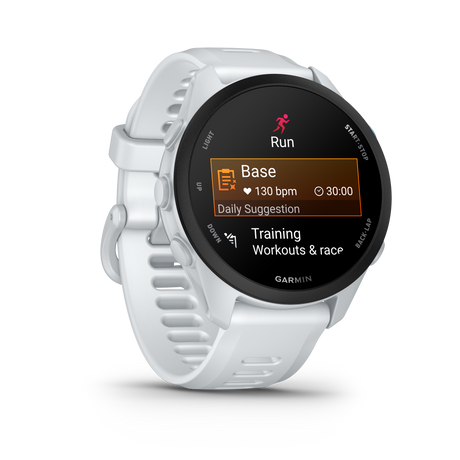 Garmin Forerunner 70 Whitestone running daily suggested workout screen
