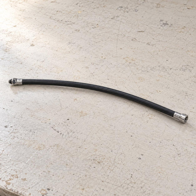 Open Box Hollis LP Inflator Hose BCD Accessory — default, open box, lightly used on off-white work table
