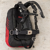 Open Box Hollis Elite St Travel System BCD Tech Accessory — default, open box, lightly used on off-white work table