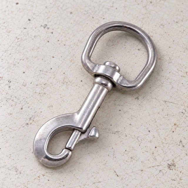 Open Box Hollis 3" Swivel Bolt Snap Sst — default, open box, lightly used on off-white work table