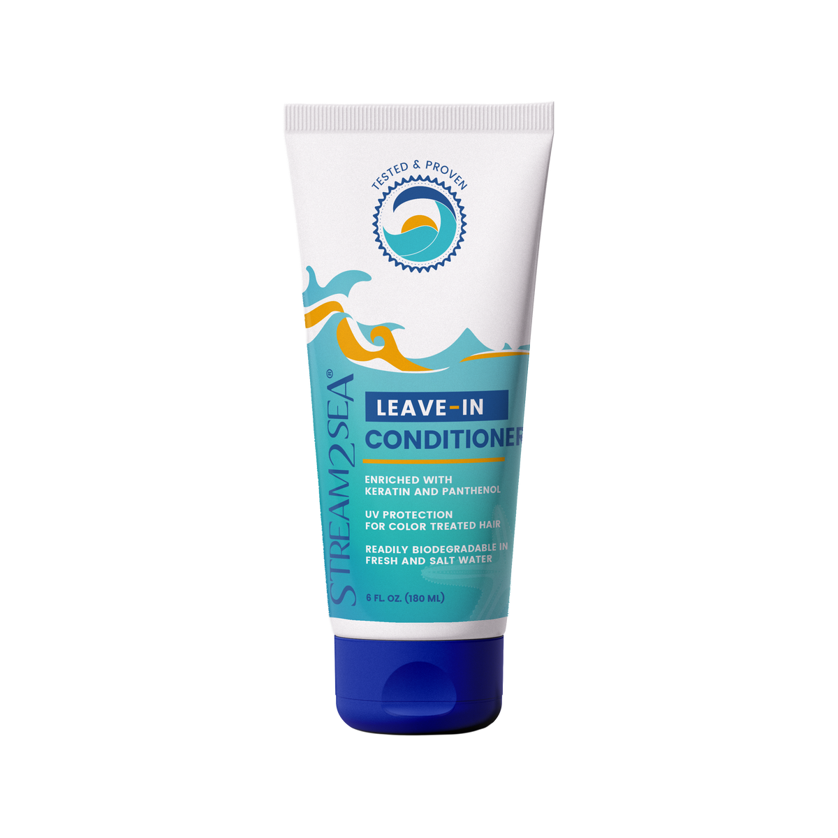 Stream2Sea Leave-In Hair Conditioner, 6 oz tube
