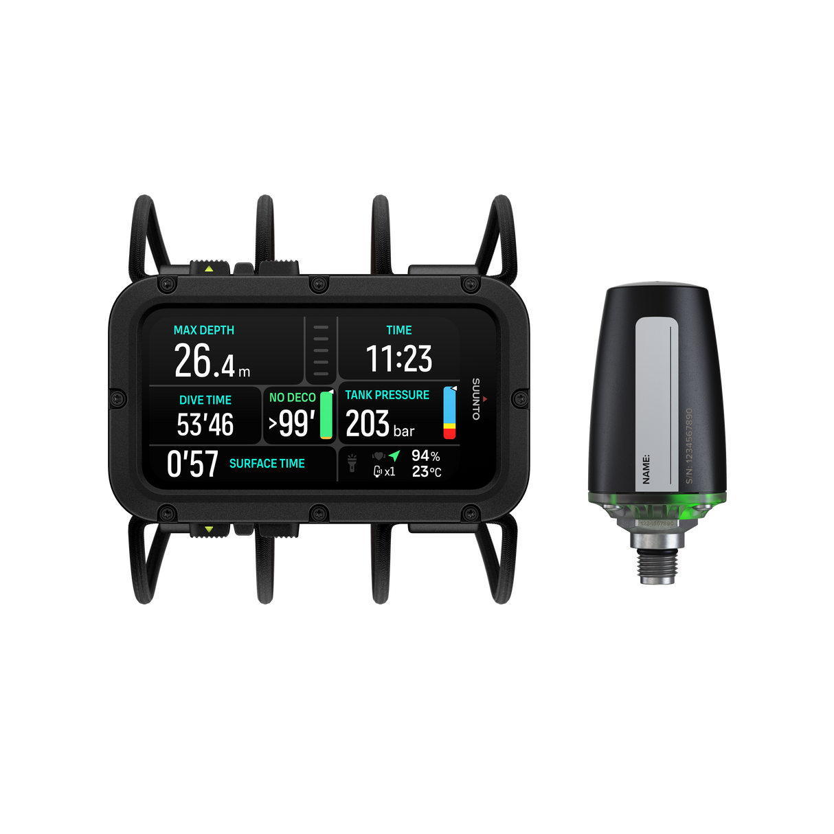 Suunto Nautic Bungee Cord and Tank Pod Dive Mount