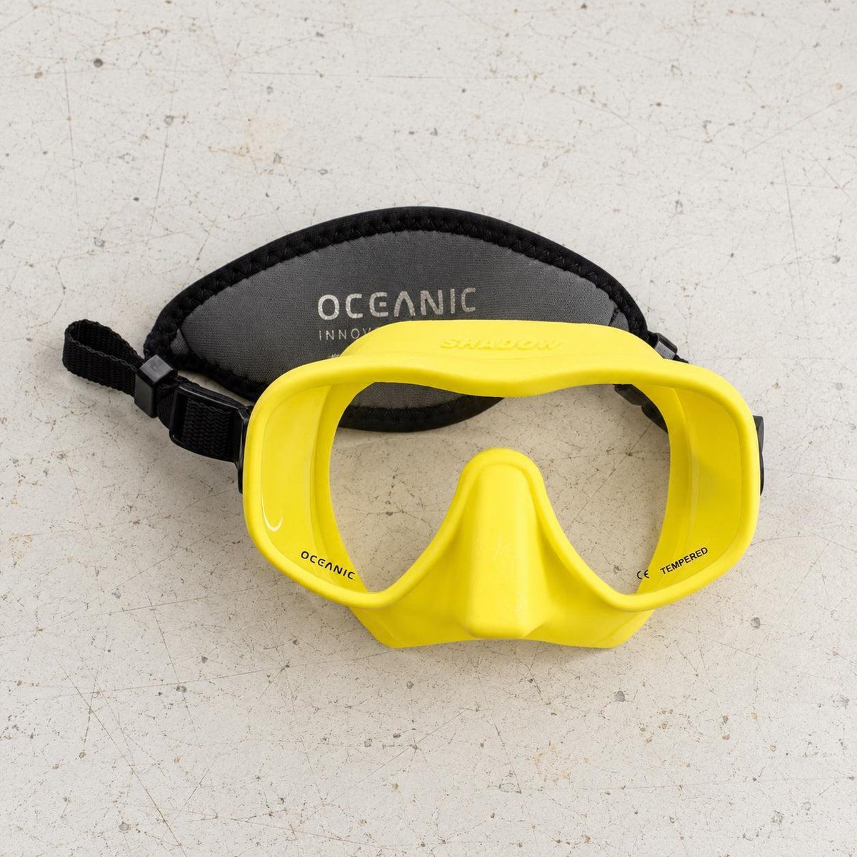 Open Box Oceanic Shadow Mask, Neo Strap — Yellow — open-box product photo