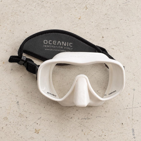 Open Box Oceanic Shadow Mask, Neo Strap — White — open-box product photo
