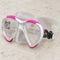 Open Box Oceanic Discovery Dual Lens Dive Mask — CL/PINK — open-box product photo