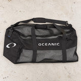 Open Box Oceanic Durable PVC-coated Nylon Mesh Duffel Bag — default — open-box flat lay