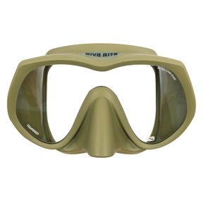 Dive Rite ES155 Single-Lens Diving Mask Low-Volume Ultra-Clear
