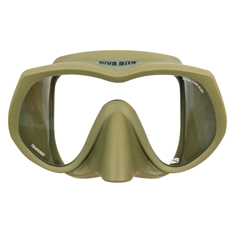 Dive Rite ES155 Single-Lens Diving Mask Low-Volume Ultra-Clear