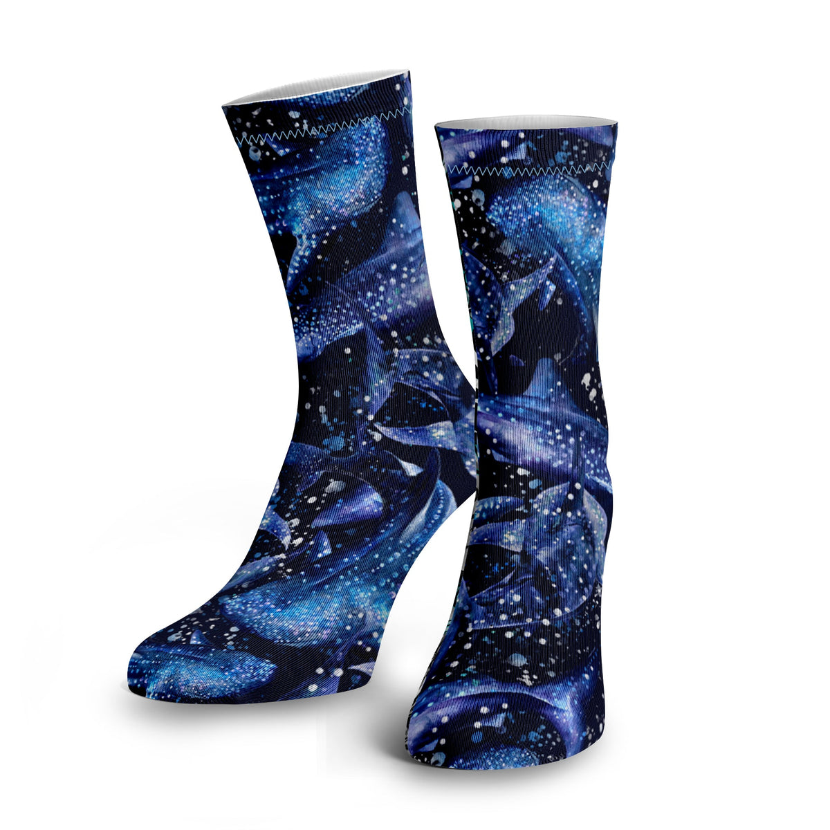 Spacefish Army Whale Shark Wonderland Dive Socks