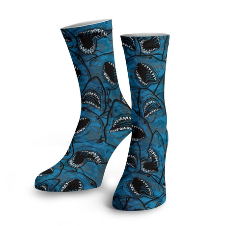 Spacefish Army Shark Camo Dive Socks