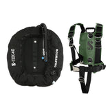 ScubaPro S-TEK Donut Wing + S-TEK Pro Harness SS + Back Shoulder Waist Pad