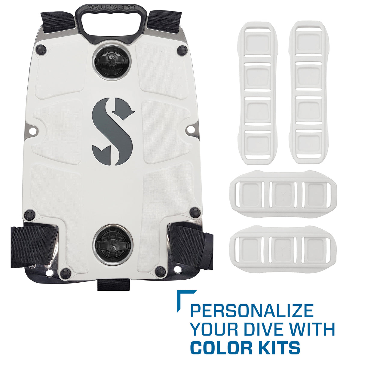 ScubaPro S-TEK Donut Wing 30 + S-TEK Pro Harness SS + Single Tank Adapter + Back Shoulder Waist Pad