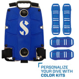 ScubaPro S-TEK Donut Wing + S-TEK Pro Harness SS + Back Shoulder Waist Pad