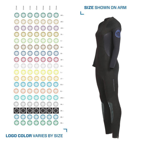 Scubapro Oneflex Steamer 5 mm B-Zip Women's Wetsuit - detail