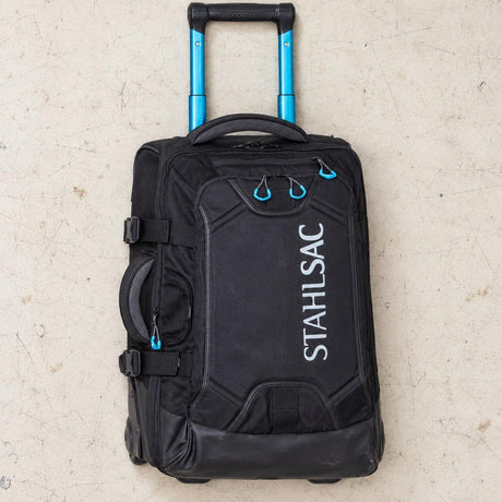 Open Box Stahlsac STEEL 22" Carry-On Bag Black — default — open-box product photo