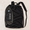Open Box Stahlsac Bonaire Mesh Backpack — Black — open-box overhead flat lay