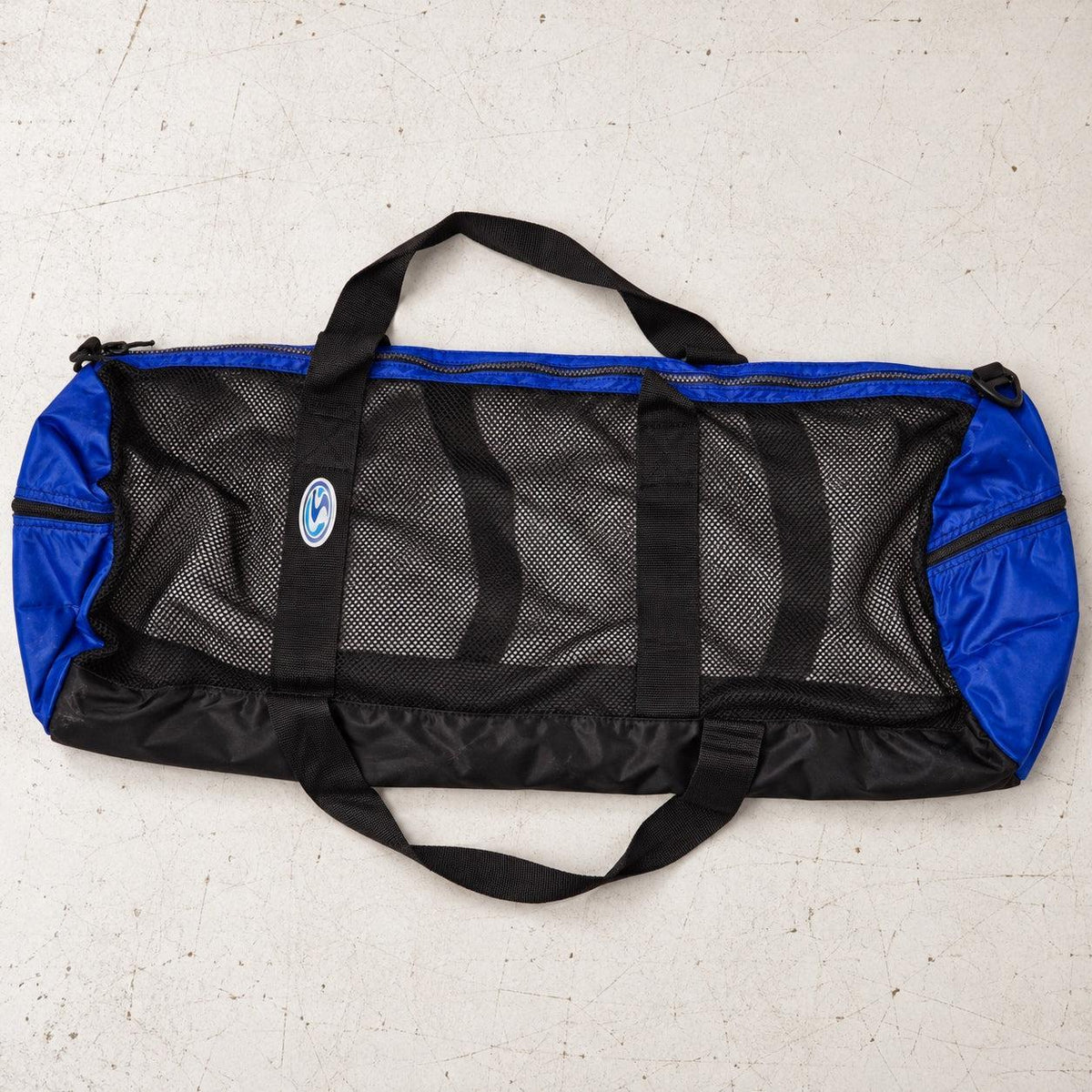 Open Box Stahlsac 36 Mesh Duffel, Blue — default — open-box product photo
