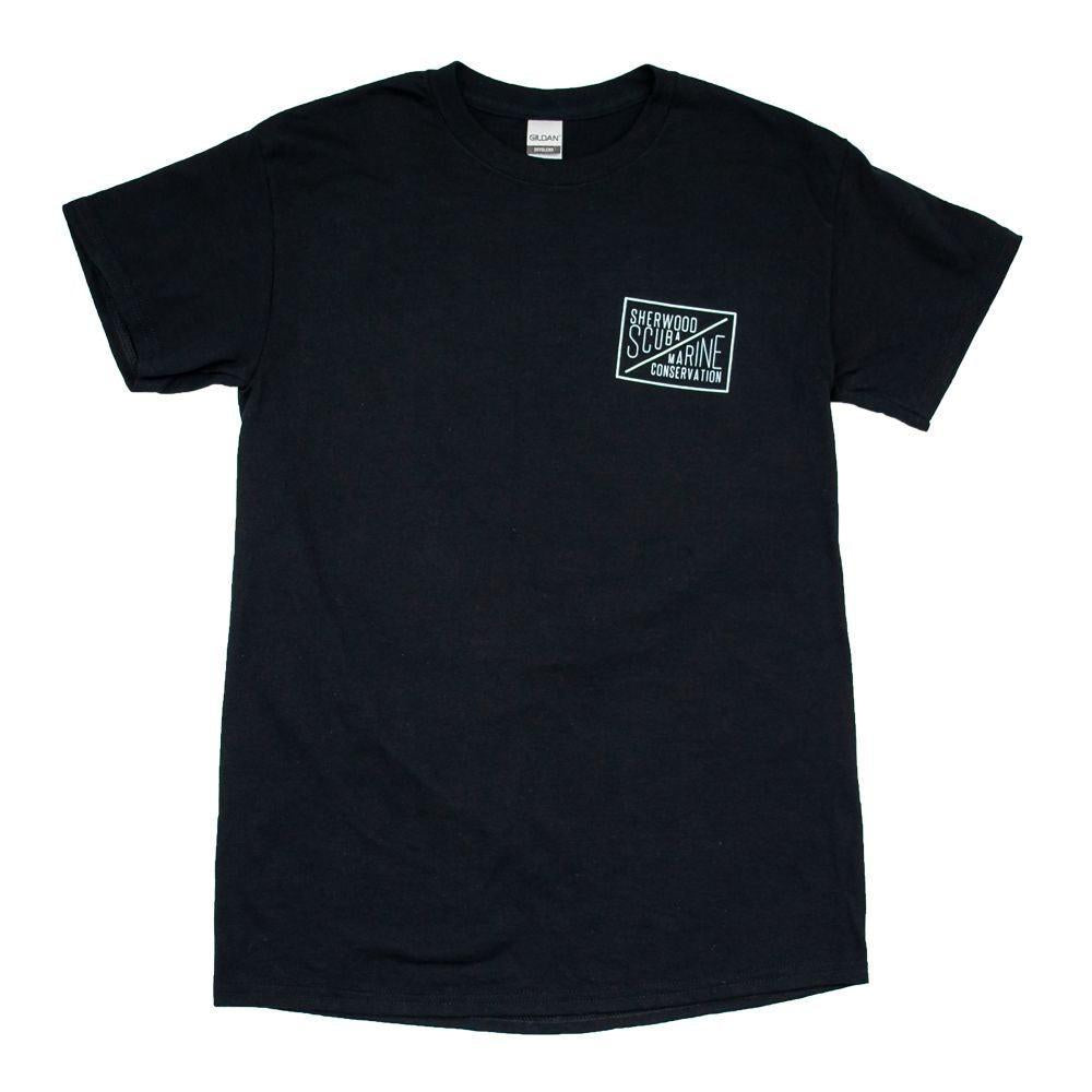Sherwood SSMC Short Sleeve Hammerhead Black Unisex T Shirt Large