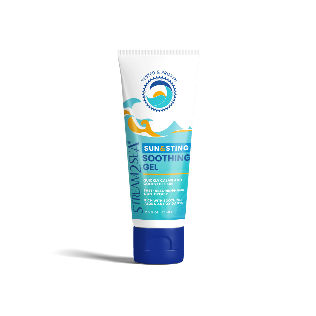 Stream2Sea Sun & Sting Soothing Gel, 2.5 oz tube