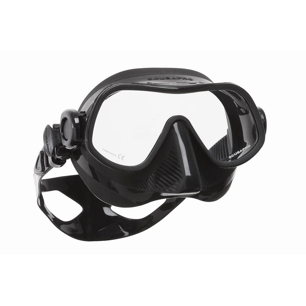 Used Scubapro Steel Pro Frameless Single Lens Scuba Diving Mask