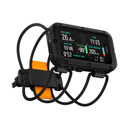 Suunto Nautic Bungee Cord Reinforced Dive Strap with Compass Mount