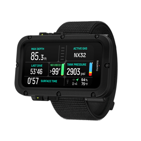 Suunto Nautic Elastic Textile Strap Durable Dive Ready Comfort Band