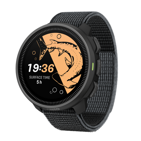 Suunto Nautic S Dive Computer with Sapphire, Textile Strap