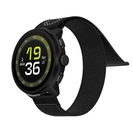 Suunto Run All Black perspective watchface