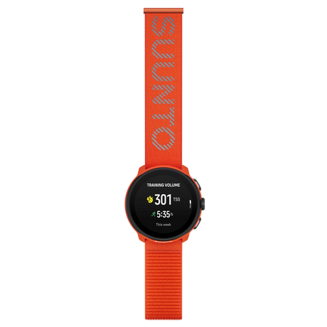 Suunto Run Coral Orange training volume